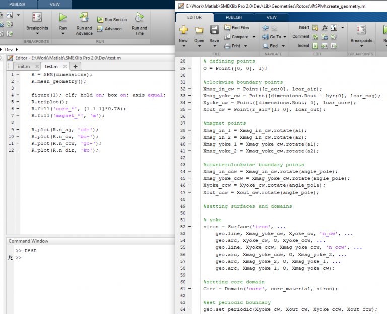 EMDtool - Electric Motor Design toolbox for Matlab